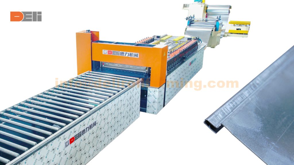 Tongue and Groove Connection Wall Panel Forming Machine