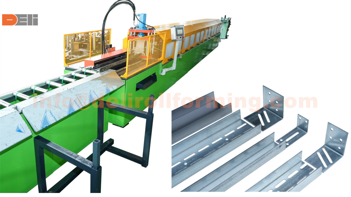 High Speed U Profile Roll Forming Production Line