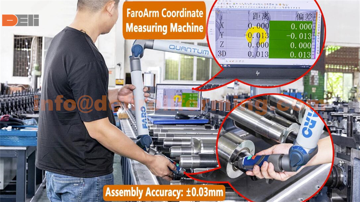 FaroArm Coordinate Measuring Machine Roller Assembly Accuracy: ± 0.03mm Máquina de medición por coordenadas FaroArm Precisión del conjunto de rodillos: ± 0,03 mm
