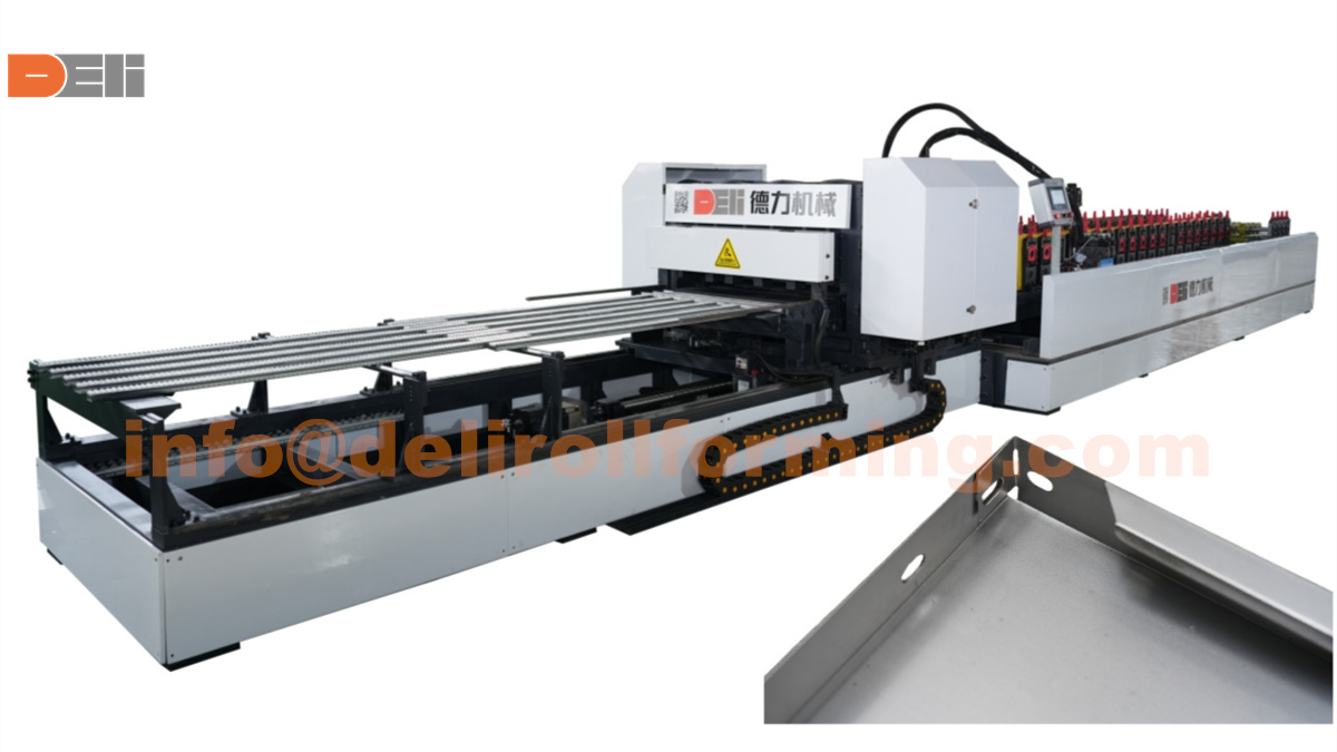 Shelf Layer Plate Production Line With Online Corner Bending